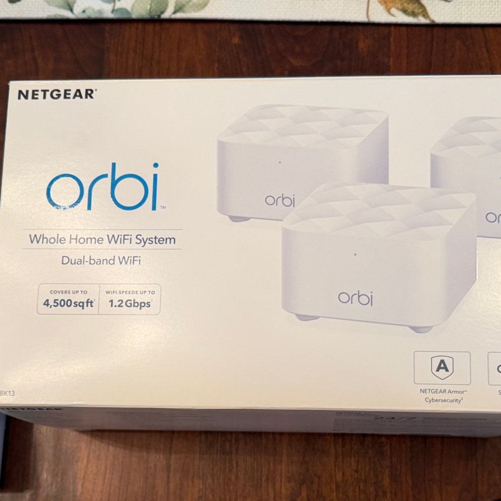 Netgear Orbi Tri-Band WiFi System - White